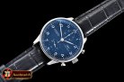 IWC Portuguese Chrono "150 Years" SS/LE Blue YLF A7750