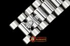 Rolex Daydate 36mm Flt SS/SS Black MOP Diam BP Swiss 2836
