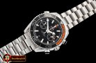 Omega P-Ocean Chrono Blk/Org SS/SS Black JHF A7750 Mod9900