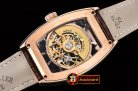 Franck Muller 7 Days PR Skeleton Curvex RG/LE Diams Asia 23J