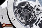 Fake Hublot Classic Fusion 45mm Tourbillon SS/LE Blue Asian 21J