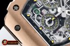 Richard Mille RM011-03 Felipe Massa LE RG/TI/VRU Wht Skele A7750 Mod