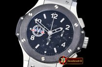 Replica Hublot Big Bang "Yacht Club Courchevel" SS/RU Black HF A