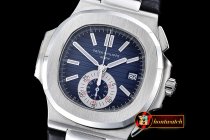 PP0201B - 5980 Nautilis Chrono SS/LE Blue BP A-7750