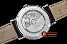 BRE063C - Classique SS Moonphase SS/LE White Miyota 9015
