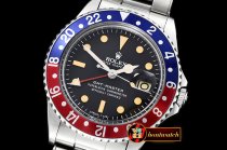 Rolex GMT Master Ref.1675 Blue/Red SS/SS Swiss 2836 Mod