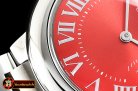 Cartier Balon Bleu Midsize 33mm SS/SS Red Swiss Quartz Mod