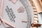 Rolex Datejust DJ 36mm Oyst Flt RG/SS Light Grey Rmn BP A3135 Mo