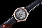 JL091 - Master Skeleton Tourbillon RG/LE Black Flying Tourbillon