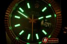 R2DJ0188J - SS/RG Oyster Fluted Grey Sticks Asian Eta 2836-2