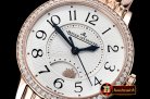 Jaeger Le Coultre Rendez-Vous Day/Night Diams Bez RG/RG White MY9015 Mod