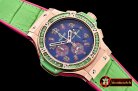 Hublot Big Bang Pop Art 38mm RG/LE Blue/Grn Bez OS20 Qtz