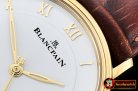Blancpain Villeret Ref.6651 YG/LE White/Roman ZF Miyota 9015 Mod