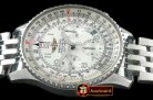 Replica Breitling Navitimer SS/SS White Num 7750
