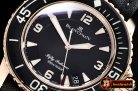 Blancpain Fifty Fathoms RG/NY Black ZF Asia 2836