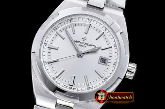 VACH. CONSTANTINE 2016 Overseas 4500V SS/SS Silver Wht MY8215 Ca