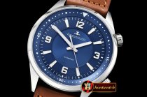 Jaeger Le Coultre Polaris Automatic 41mm SS/LE Blue Miyota 9015 Mod