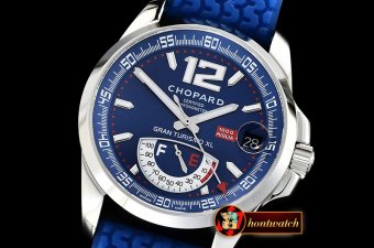 Chopard Mille Miglia Gran Turismo XL PR SS/RU Blue A2824 Mod