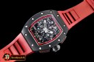 Richard Mille RM011 Felipe Massa CER/PVD/VRU Red Skele KVF A7750 Mod