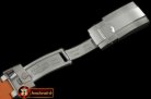 ROLACC021D - Orange Rubber Strap 20/18 with Insignia Clasp