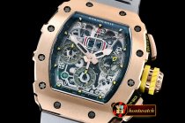 Richard Mille RM011-03 Felipe Massa LE RG/VRU Grey Skele A7750 Mod