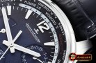 Jaeger Le Coultre Polaris Geographic WT LE SS/LE Blue Miyota 9015 Mod