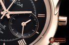 Omega De Ville Chronograph Cal.9300 RG/LE Black JHF A7750