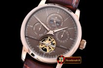 JAEGER LE COULTRE Master Complications Tourbillon RG/LE Brown As