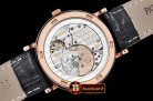 Patek Philippe Calatrava 5120J RG/LE White Roman Asia 21J Mod Ca