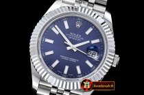 Rolex Datejust II DJ2 41mm Jub Flt SS/SS Blue Stk BP A3235 Mod