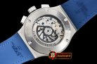 Hublot Fusion Bang 45mm Chrono SS/RU Blk/Blue A7750 Secs@3
