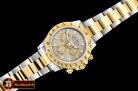 Rolex Daytona 116523 YG/SS Grey Stk OMF A7750 Mod