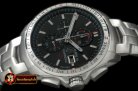 TAG0284C - Carrera 16 Senna Ed Chrono SS/SS Black OS20 Qtz