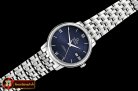 Omega De Ville Prestige Mens SS/SS Blue/Roman TWF Asia 2824