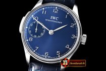 IWC0326B - Portugese 524204 SS/LE Blue YLF A-23J Cal95290