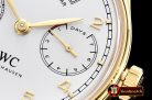IWC Portugieser Annual Cal. IW503502 YG/LE White A52850