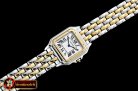Cartier Panthere Secrete De Ladies SS/YG White KOR Swiss Qtz