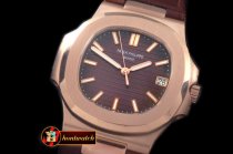 Best Replica Patek Philippe Nautilis Jumbo RG/LE Brown Miyota 90
