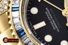 Rolex GMT II Blue/Wht Rubies YG/YG Blk BP A3186 Mod