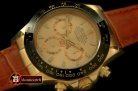 Replica Rolex Daytona 116528 YG/LE Gold Stk A-7750 Sec@6