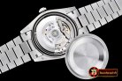 Replica Rolex DayDate 40mm SS/SS Silver Stk Flut BP A2836 Mod325