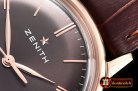 Zenith Elite 6150 150th Anniv RG/LE Bwn/Stk A2824 Mod
