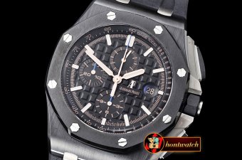 Audemars Piguet Royal Oak Offshore Novelty CER/RU Blk/RG JF A775