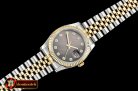 Rolex Datejust Man DJ 36mm Jub Flt YG/SS Black MOP Diams BP A313