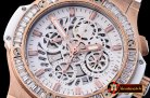 Hublot Aero Big Bang Bag. Diams RG/RU Skeletonal A7750 Mod