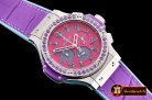 Hublot Big Bang Pop Art 38mm SS/LE Pink/Purple Bez OS20 Qtz