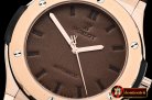 HUB0386C - Classic Fusion Berluti Scritto RG/LE Brown V2 A2892