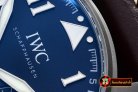 Replica IWC Big Pilot LPP SandBlasted SS/LE Blue YLF A521111