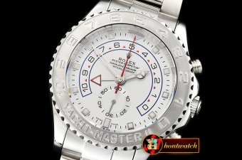 Rolex YachtMaster 116689 SS/SS White BP Asia 7750 Mod