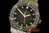 Hublot Classic Fusion Fuente 20th Annv SS/LE SRF Green A2892